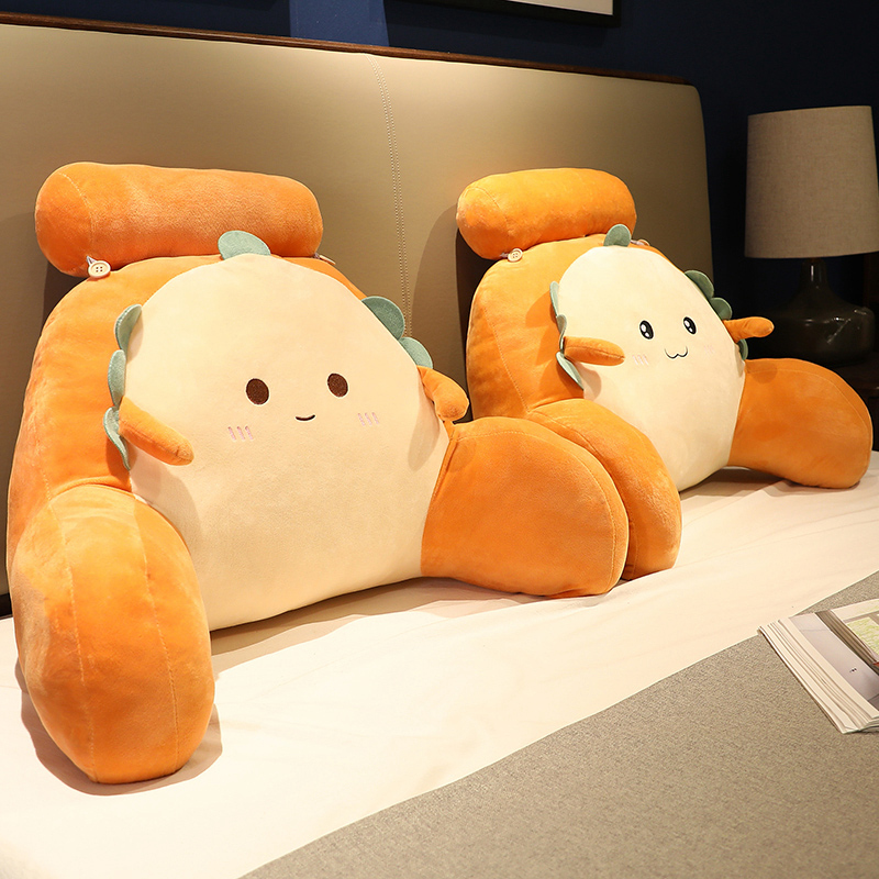 床头软包大靠背垫床上靠枕靠垫抱枕女生睡觉宿舍学生沙发护腰枕头