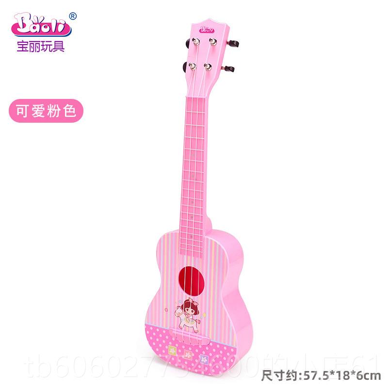 宝丽尤里里儿童吉他玩初BAOLI学者可具弹奏真乐克器男女孩仿生日