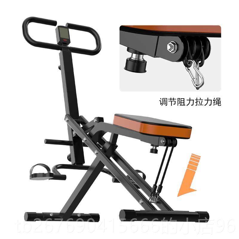 高档GK骑马机身美健身器腰背部腹身肌健康覆锻炼健老人折叠运动健