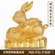 高档陶瓷侣金鸡摆件鸡母存钱鸡罐家居情装 饰品金兔子金鼠大号吉祥