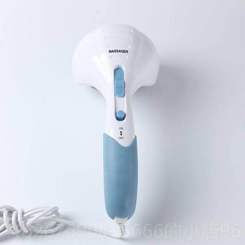 高档豚摩双器头按摩棒电动多功能按颈部腰部颈椎按摩海捶背器全身