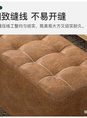 小懒人板网红沙发木头凳子无品牌/凳子家用小凳椅子布脚凳客厅坐