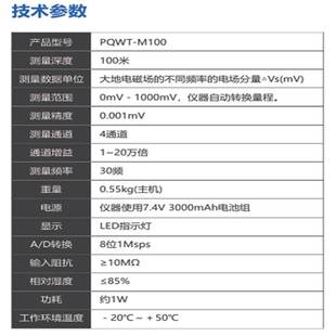 普奇PQWT-M100手机找水仪源头厂M200寻找地下水源地下打井找水仪