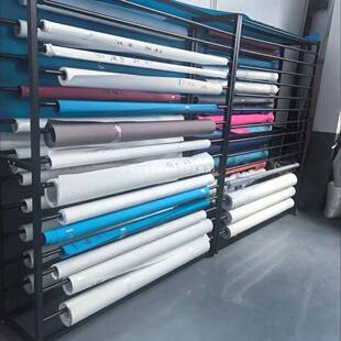 移动色膜纺面料展示架布料布改卷布匹样品展架桌皮901布革双面织