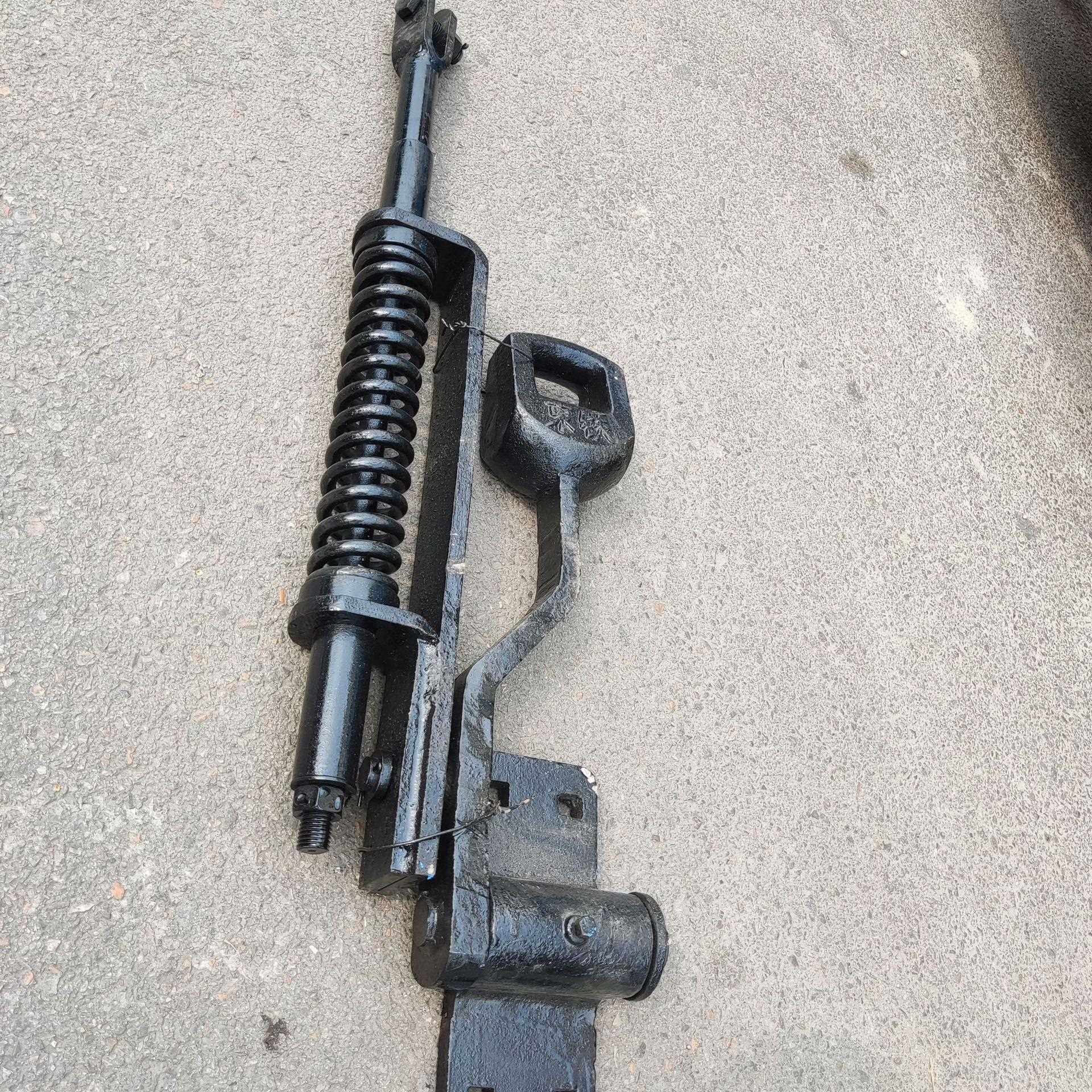 手动弹扳道器HPP操作简用单使方簧便轨道岔转辙器铁路道搬轨器