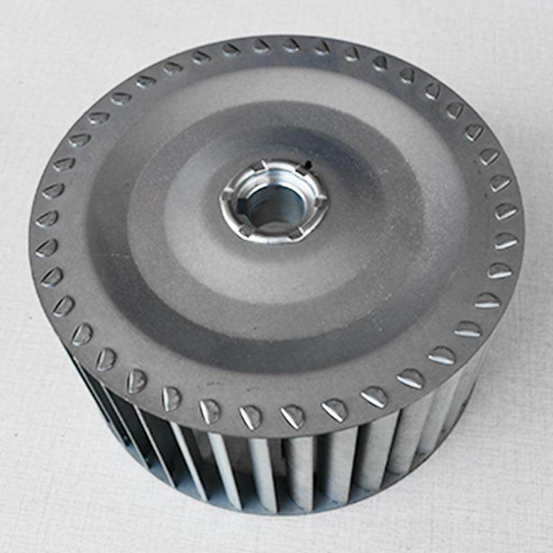 厂风家BYG插现货直径200mm风轮离心机马达备设配件镀锌片式风轮