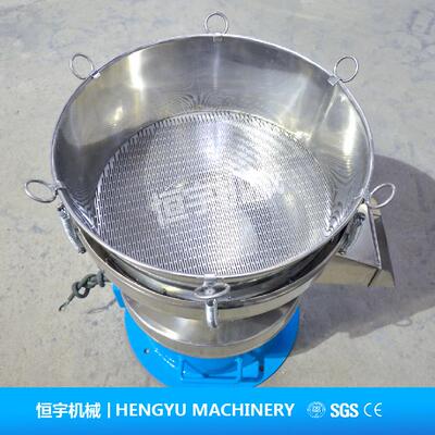 新乡恒不宇钢厂家直供直径450m锈过SYU滤筛豆浆液m体滤渣振动筛