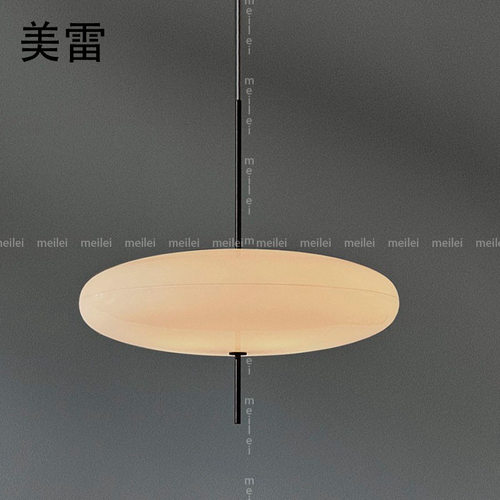 丹麦设计创意飞碟艺术椭圆极简吊灯个性极简餐厅吧台餐桌简约灯具
