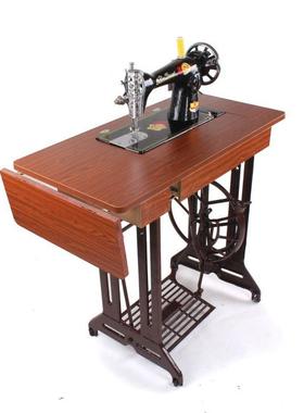 牌用老式AL101191缝纫机飞人脚踏台式缝纫可电动吃厚家衣车蜜机蜂