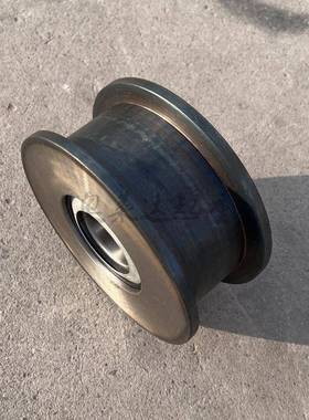 龙双门吊轨齿道轮LD300行VEW车轮平面凹齿圈车轮单梁面圈轮