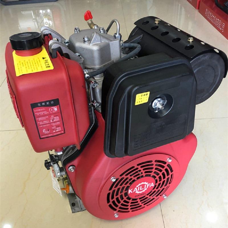 常州柴油机风冷力1100f单1马小型9.FYQk5电启动柴油缸发动机