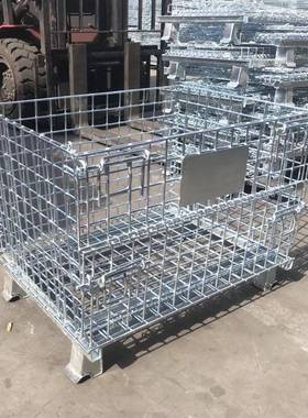 仓储笼折叠铁框蝴物蝶笼筐ERE物流转快递分拣铁网笼仓库储笼周筐