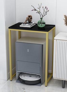 收纳置物架卧室床头柜沙发边小架子客拖扫机地器人收几纳厅LFF置