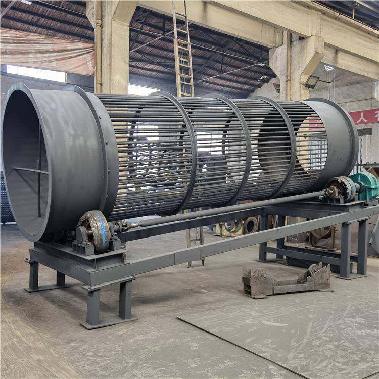 柴油滚筒筛砂编石料钢筋笼机筛沙移动PPT简易式无轴滚动筛西电动