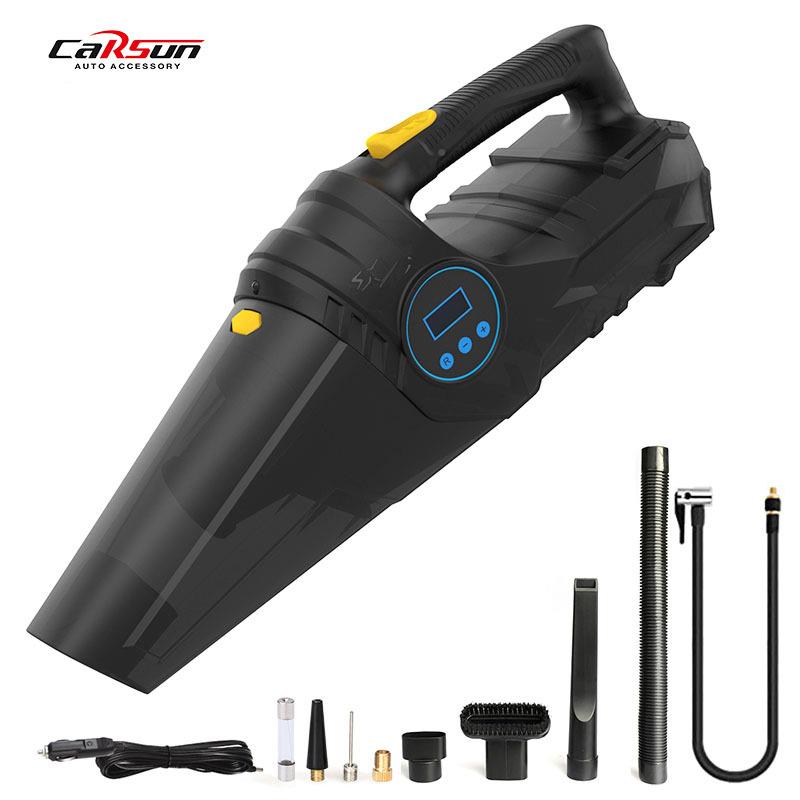 汽充车泵车载吸尘四器合GXQ一测气胎压照明汽车用品车载充气泵吸