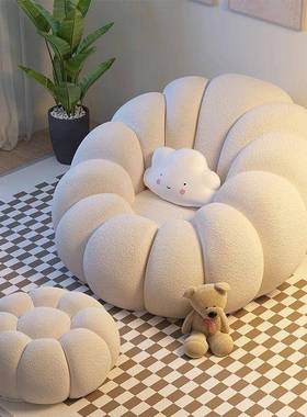 懒人沙发可躺可卧睡南QLO瓜发单沙人室小发客厅沙2025新款阳台懒