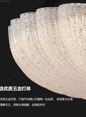 意式轻奢吸顶灯主卧家用室圆形简现DH8151代极简约光全谱卧书房灯