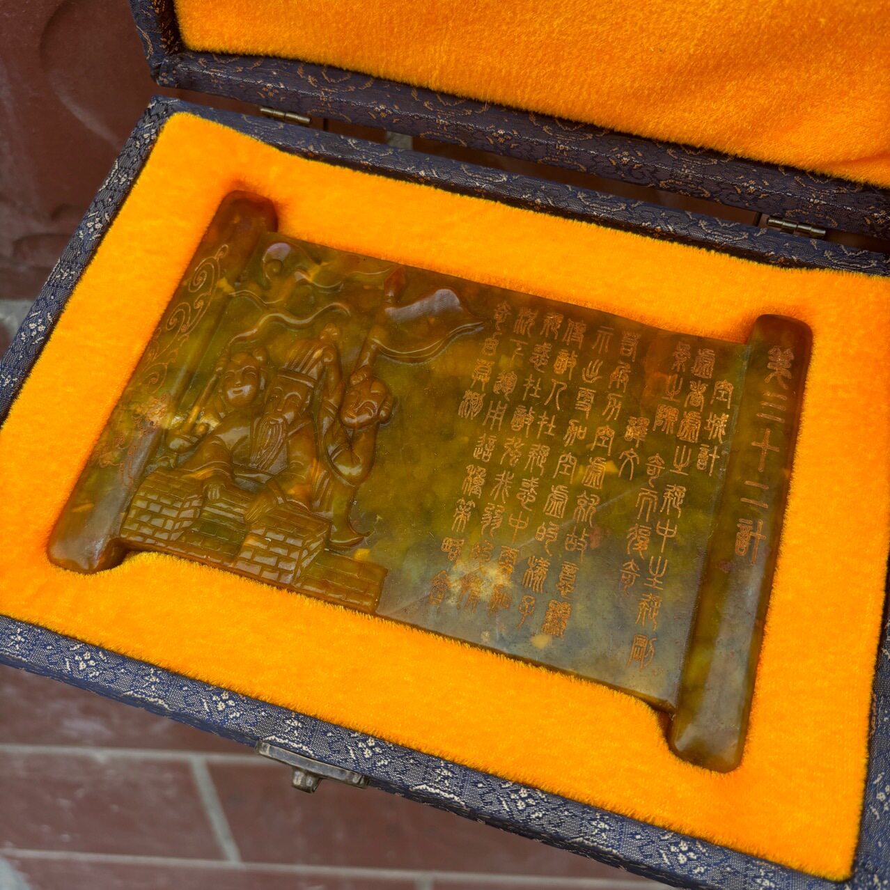 批发仿古做旧岫玉高古玉孙子兵法三十六计摆件玉器工艺品直播