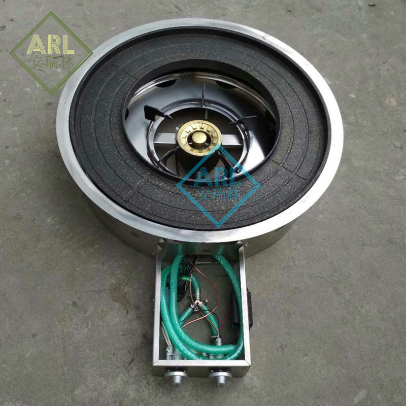 钢涮烤一体灶可升降火锅电气商用双控可升降电烤炉