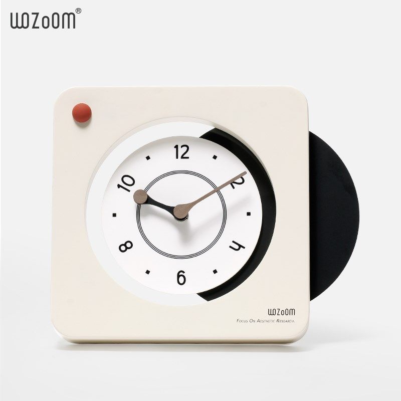 WOZOOM屋准奶油风创意座钟家居客厅高档装饰品玄关电视柜桌面摆件,家居饰品,桌面摆件,淘宝优惠券,粉丝福利购,淘宝优惠卷
