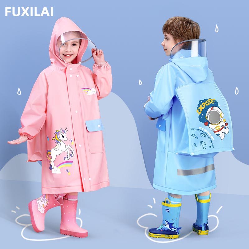 儿童雨衣男童女童小孩全身防水幼儿园女孩小学生上学专用男孩雨披,居家日用,雨披/雨衣,淘宝优惠券,粉丝福利购,淘宝优惠卷