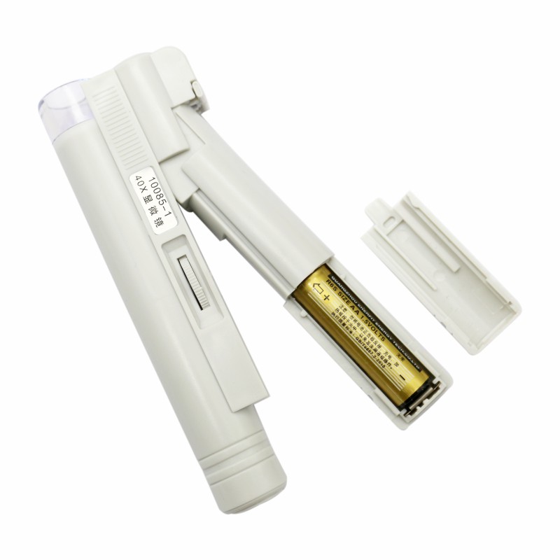 多功能双管80倍/100倍/150倍显微镜高清便携放大镜带LED灯鉴别仪