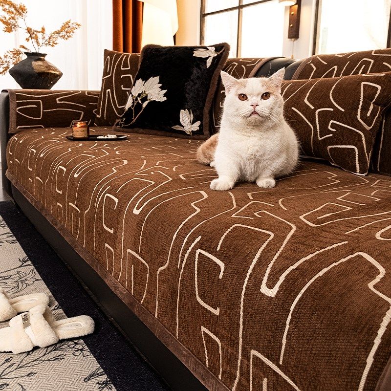 四季通用高级感沙发垫子2025新款防滑直排皮沙发坐垫子套罩盖布巾,居家布艺,沙发垫,淘宝优惠券,粉丝福利购,淘宝优惠卷