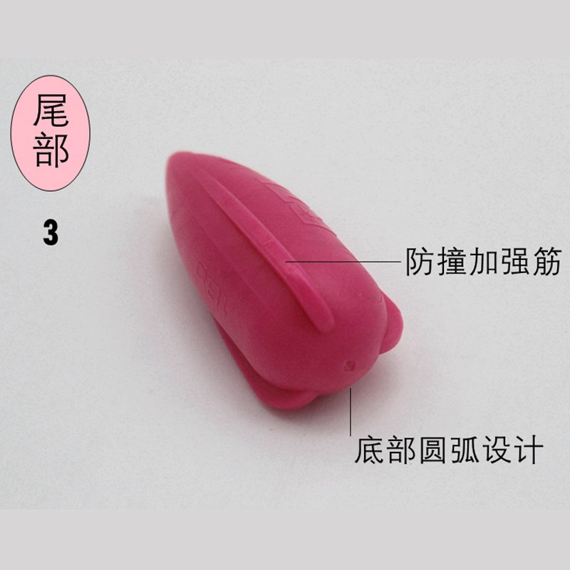 RTI路亚练习饵训练抛投测试器环保PVC塑料无异味10g18g假鱼饵