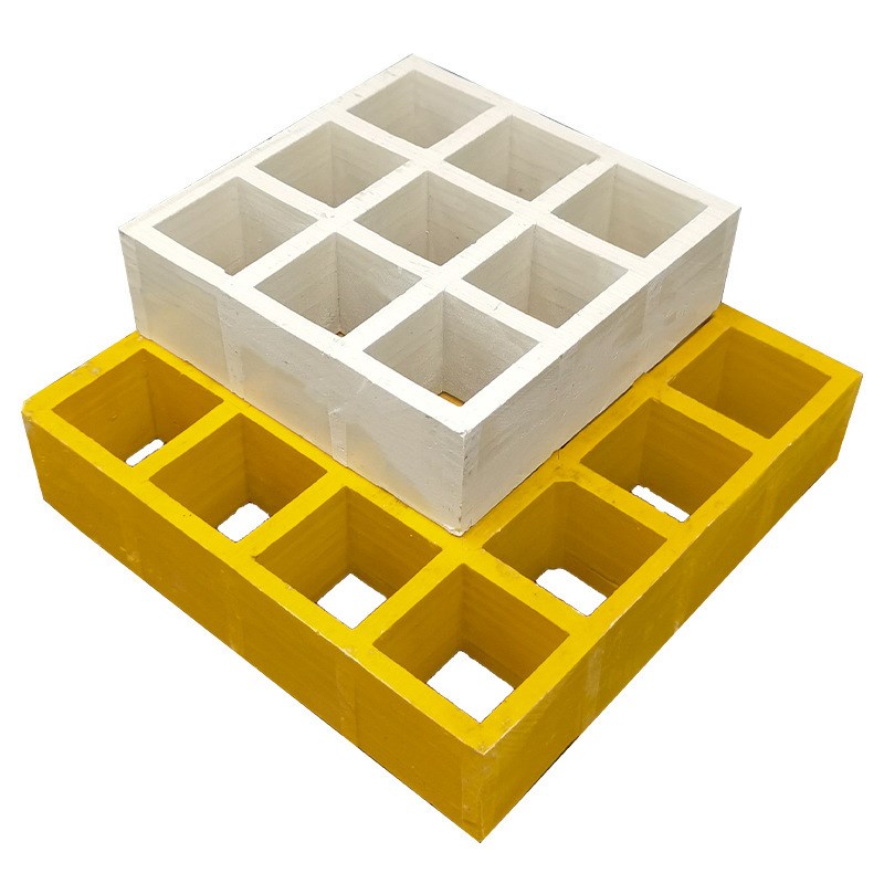 玻璃钢格栅盖板树篦孒排水沟洗车房网格化工操作平台鸽舍承重优质