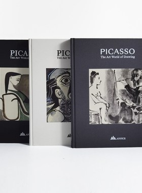 抽象艺术真书装饰书Picasso 毕加索大师绘画作品样板房售楼处摆件