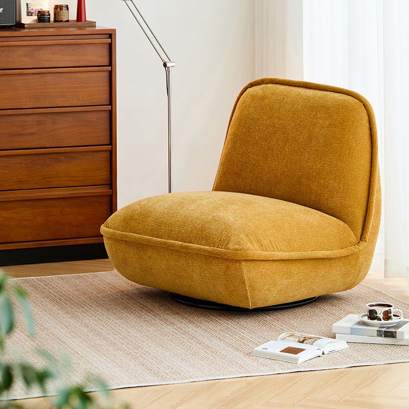 出乎生活转转单人沙发椅客厅阳台可旋转休闲椅家用懒人小户型沙发