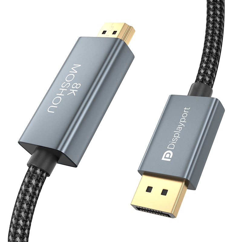 魔兽DP 1.转HDMI 2.1版电脑接电视高清线8K 0Hz/K 0Hz 1Hz