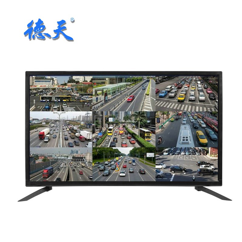 21.5/32/3/55/5寸监控显示屏安防工业级高清液晶监视器可壁挂