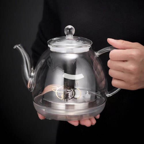 天祥茶具TX-311B无按键茶炉高硼硅玻璃壶 茶盘底部上水316L不锈钢
