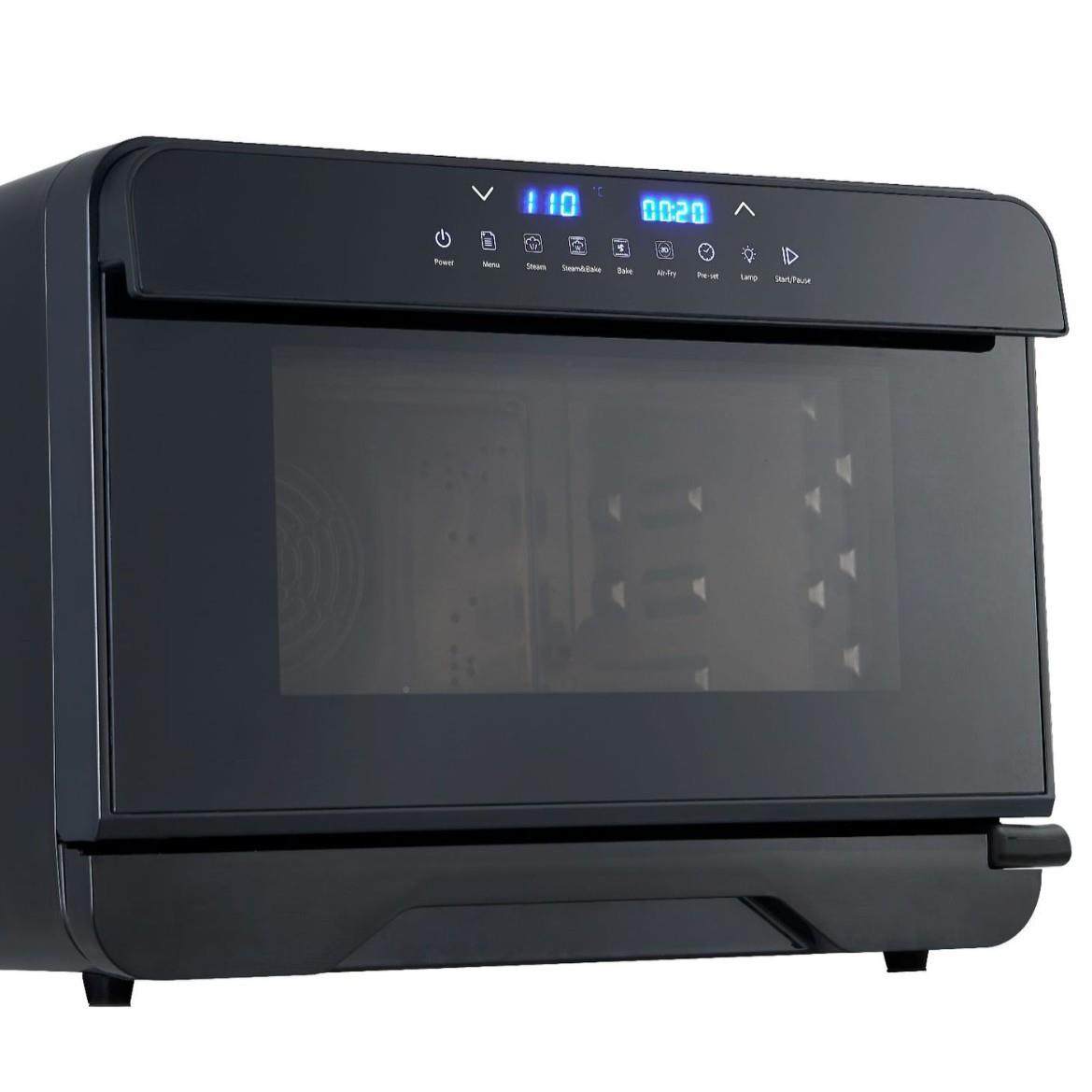 蒸4207汽烤箱家用台式嵌入智能箱控温热风小一隐藏水烘焙型迷你蒸