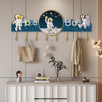 家居18创意墙进门后入户帽关挂玄衣钩衣置物架收纳壁挂卧室上挂衣