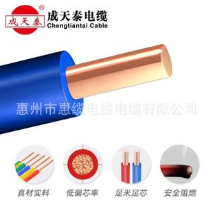 2.5 6低烟无卤阻燃股铜芯深单环保电线 BYR.5 929圳WD1ZB