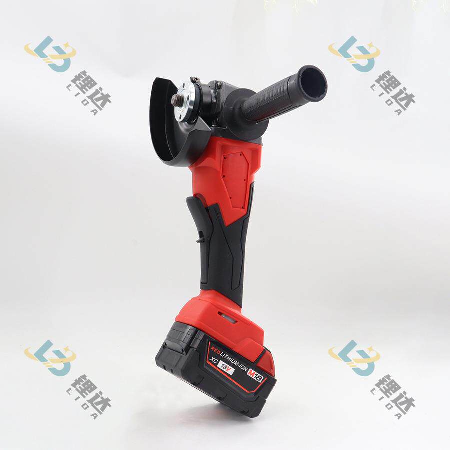 锂电00割/125磨机跨境1大功率红色套装无角刷JAI无线电动打磨切机