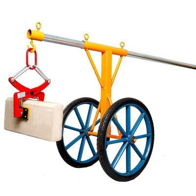 路沿石子路牙搬石吊具大理石夹石板夹路缘边石运安装路LZN石用夹