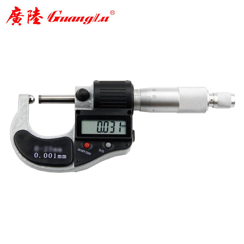 广陆数显管壁厚千分尺球头式