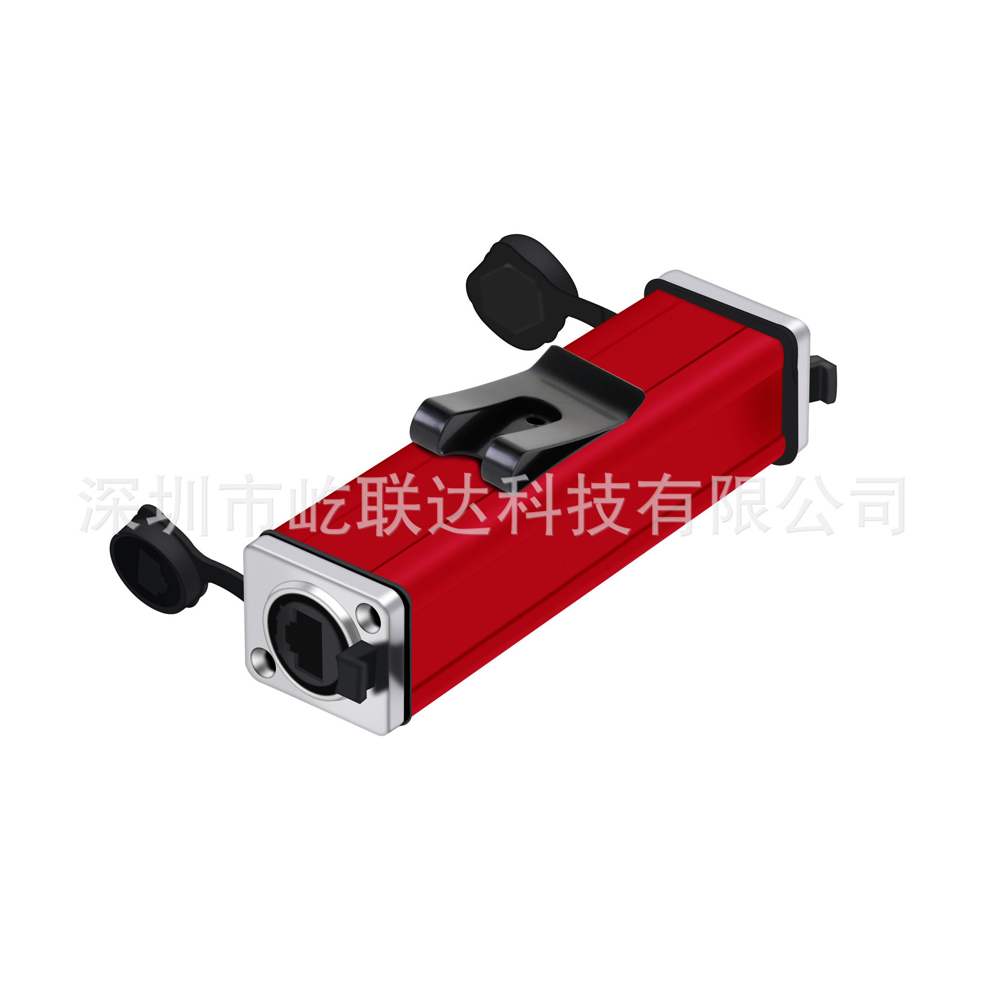 RJ45网口延长线防水直通母座
