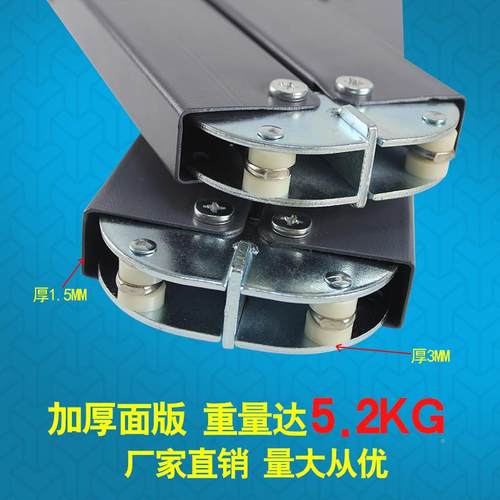 包隐藏式折伸叠隐形桌邮五金配件200mm多功能缩zdzpj收纳折1叠支