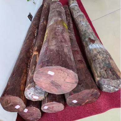 现货印度小叶紫檀 原木木棒 小叶紫檀边角料 金星小叶紫檀木