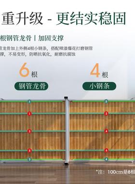 r^床折叠床单休人简易午午睡床用实木YLG凉家床租房竹硬板双人