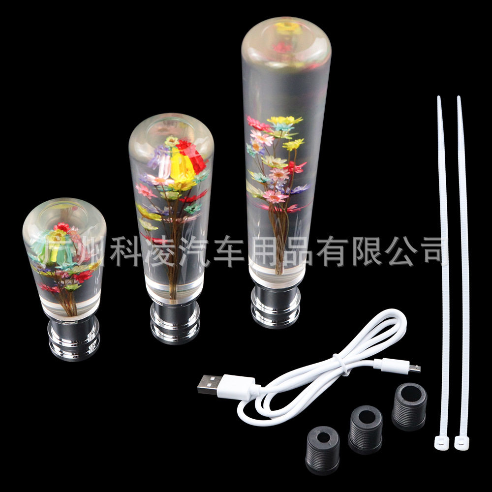 水中花LED发光水晶排档头