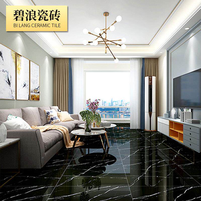 11000x100米X1米通体大理石亮深色抛釉瓷V砖KT深色砖光门槛地石脚