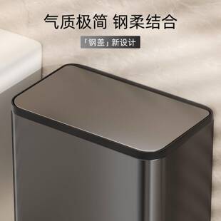 VE压EAR卫生间垃圾桶壁挂B10+B9+B按式家用2025新款悬挂厕L所高式