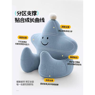 zyw-0906德国2025新款儿童床腰阅读靠垫发靠背软包靠护头腰护脊沙