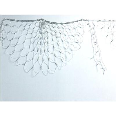 新款LD网灯凤彩灯串灯尾灯庭E院创意孔雀诞圣节日装饰RXR灯扇形灯