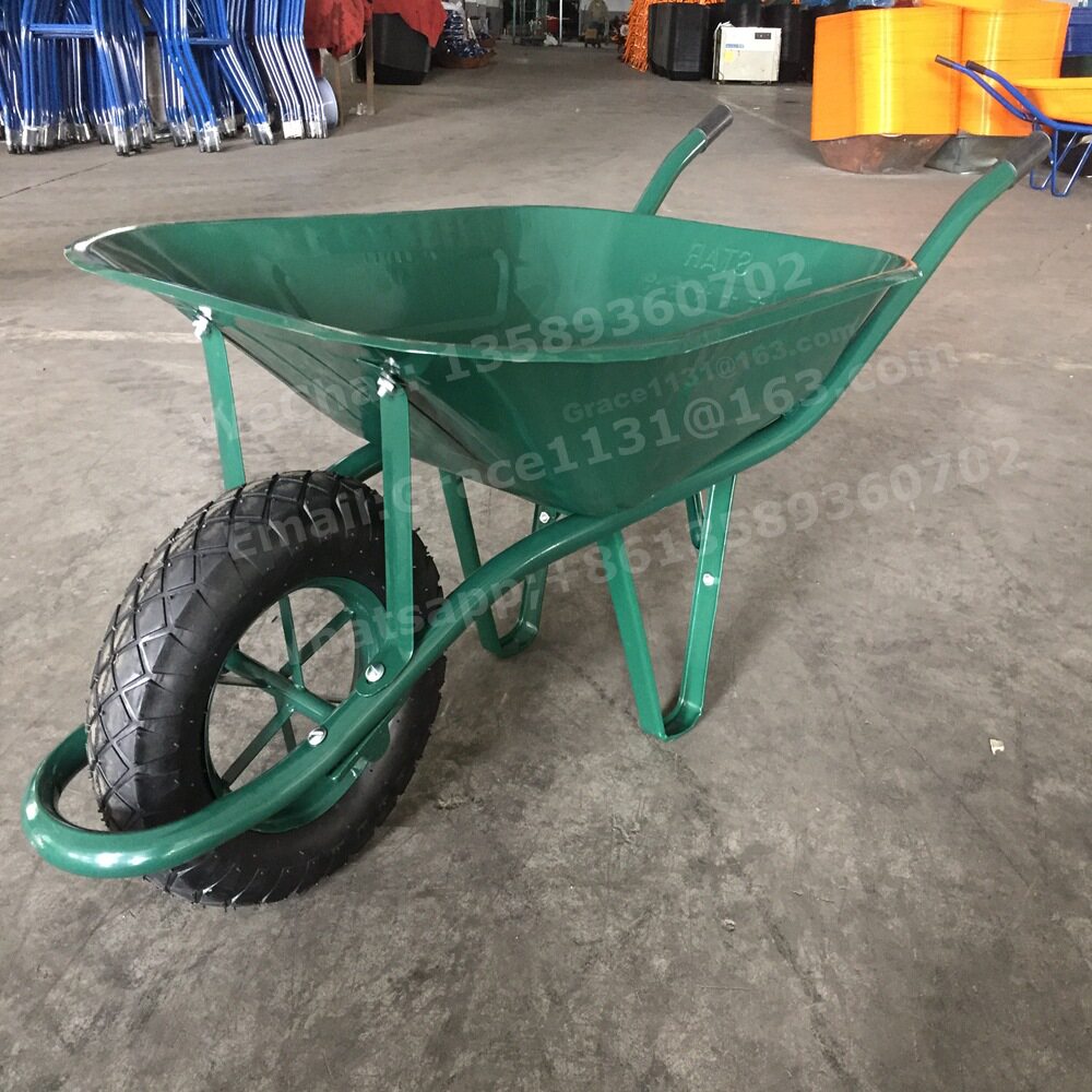 青岛铁斗65L独轮手推车WB6400